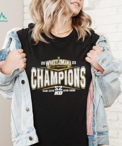Sami Zayn and Kevin Owens WrestleMania 39 Champions T Shirt