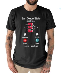San Diego State Aztecs Is Calling And I Must Go Shirt
