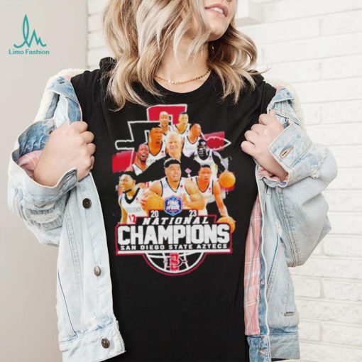 San Diego State Aztecs Team 2023 Division I Basketball National Champions Shirt