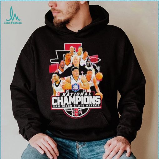 San Diego State Aztecs Team 2023 Division I Basketball National Champions Shirt