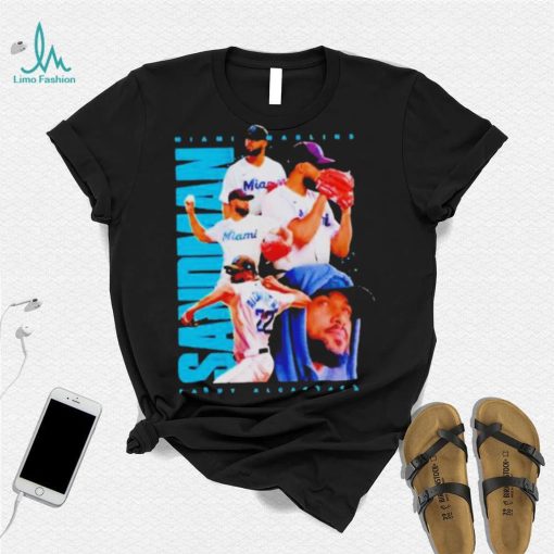 Sandy Alcantara Miami Marlins Football Player Shirt