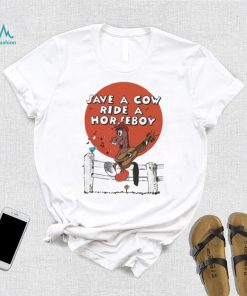 Save A Cow Ride A Horseboy T Shirt