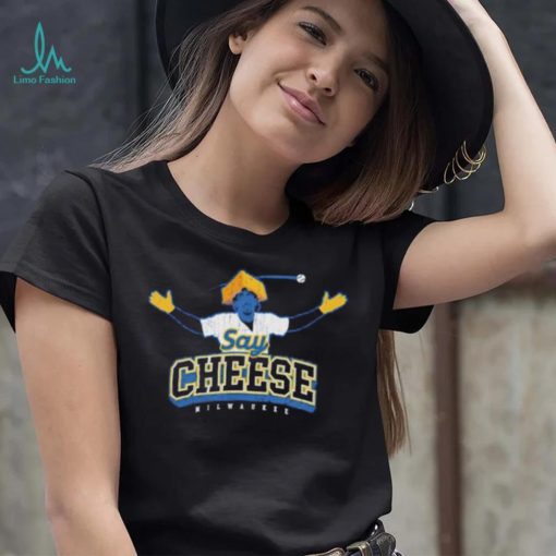 Say Cheese Milwaukee Baseball shirt