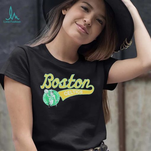 Script Boston Celtics T Shirt