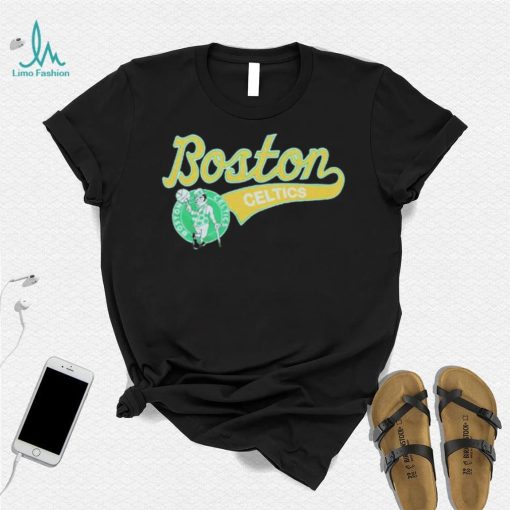 Script Boston Celtics T Shirt