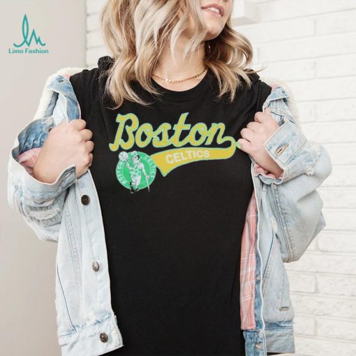 Script Boston Celtics T Shirt