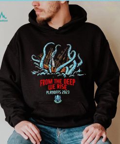 Seattle Kraken from the deep we rise playoffs 2023 shirt