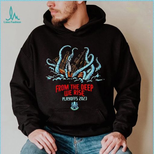 Seattle Kraken from the deep we rise playoffs 2023 shirt