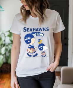 Official Seattle Seahawks Snoopy Plays The Football Game shirt