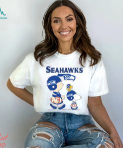 Seattle Seahawks Snoopy Plays The Football Game shirt