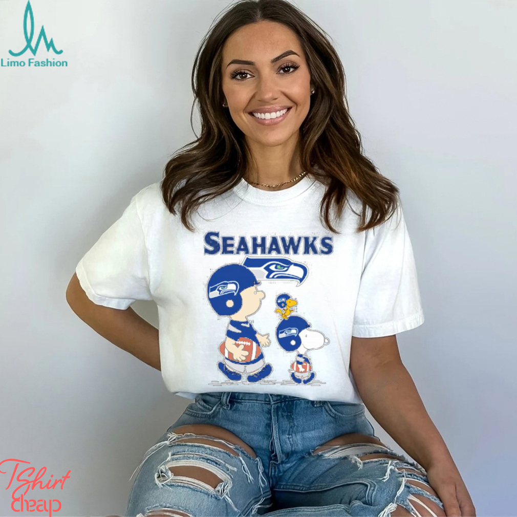 Seattle Seahawks Snoopy Plays The Football Game shirt - Limotees