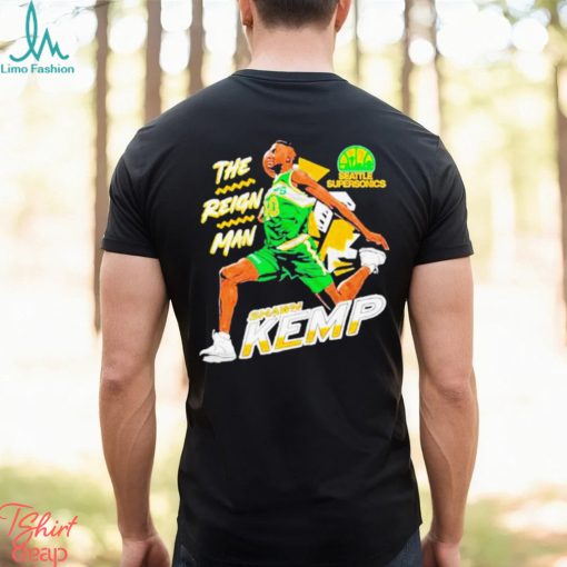 Seattle Supersonics Shawn Kemp The Reign Man Shirt