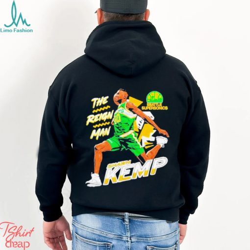 Seattle Supersonics Shawn Kemp The Reign Man Shirt