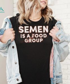 Semen Is A Food Group Hooded Sweatshirt