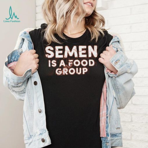 Semen Is A Food Group Hooded Sweatshirt