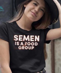 Semen Is A Food Group Hooded Sweatshirt