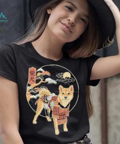 Shiba Samurai En Armure Rouge 2023 T Shirt