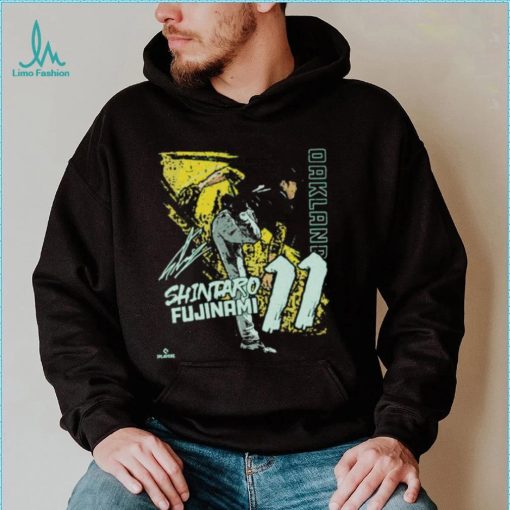 Shintaro fujinami oakland baseball signature 2023 shirt