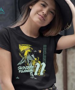 Shintaro fujinami oakland baseball signature 2023 shirt