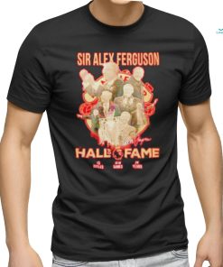 Sir Alex Ferguson Hall Of Fame Signature Shirt
