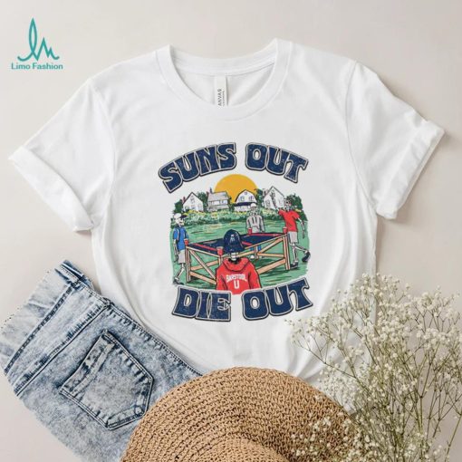 Skeleton Bong suns out die out shirt