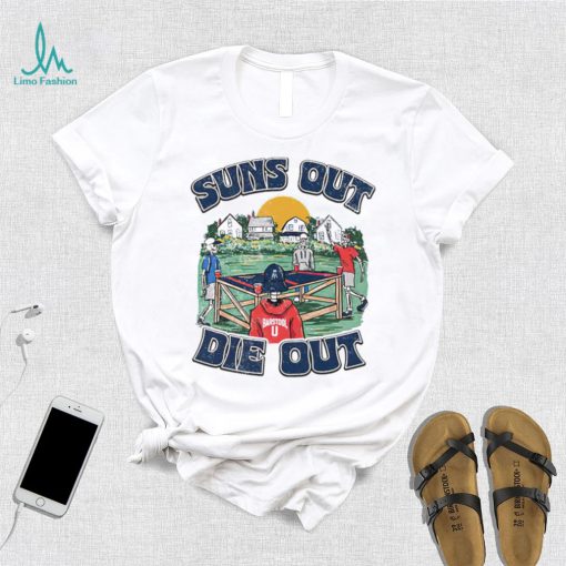 Skeleton Bong suns out die out shirt