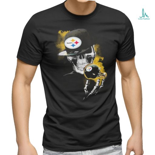 Skeleton Pittsburgh Steelers Helmet logo 2023 shirt