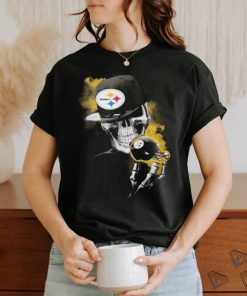 Skeleton Pittsburgh Steelers Helmet logo 2023 shirt