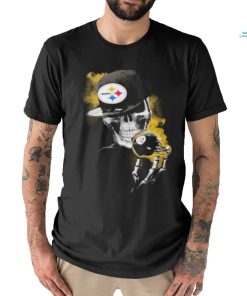 Skeleton Pittsburgh Steelers Helmet logo 2023 shirt