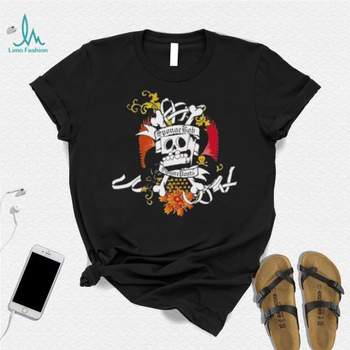 Skull And Crossbones Spongebob Squarepants T Shirt