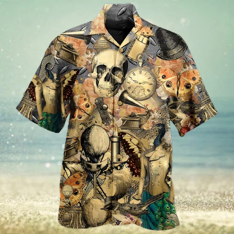 Skull Retro Style Limited Edition – Hawaiian Shirt