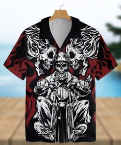 Skull Rider Motorcycle Ez20 0503 Hawaiian Shirt