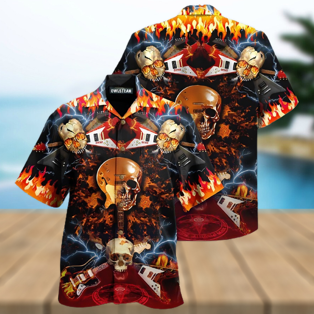 Skull Rock N Roll Edition – Hawaiian Shirt .
