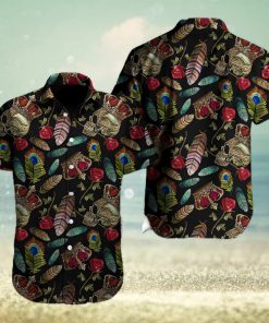 Skull Rose Hawaiian Shirt For Men Women Adult