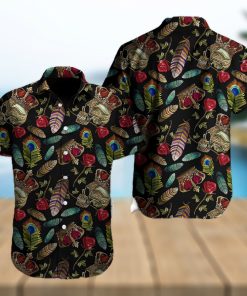 Skull Rose Hawaiian Shirt For Men Women Adult