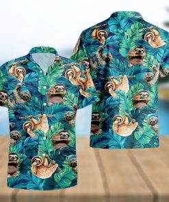 Sloth Cattle Hawaii Shirt Hawaiian Aloha Lover