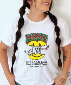 Smiley local produce apple t shirt