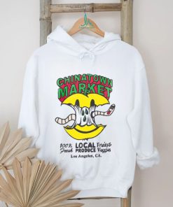 Smiley local produce apple t shirt