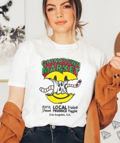 Smiley local produce apple t shirt