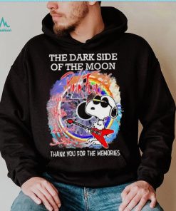 Snoopy Pink Floyd The Dark Side Of The Moon Thank You For The Memories 2023 Shirt