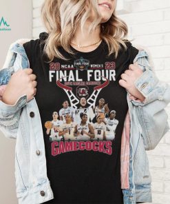 South Carolina Gamecocks 2023 ncaa women’s final four signatures shirt