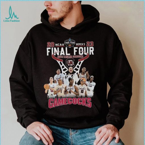South Carolina Gamecocks 2023 ncaa women’s final four signatures shirt