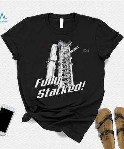 SpaceX Starship OFT Marcus House Fully Stacked 2023 T Shirt