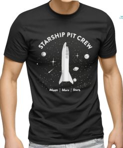 Spacex Starship Pit Crew T Shirt