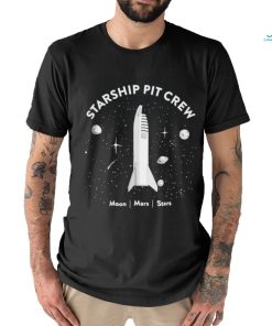 Spacex Starship Pit Crew T Shirt