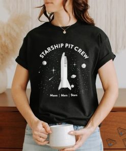 Spacex Starship Pit Crew T Shirt