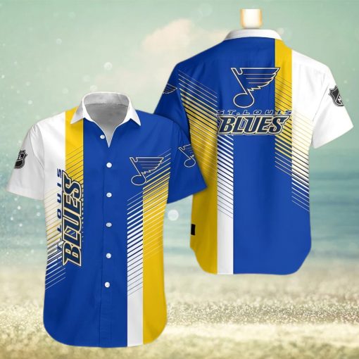 St Louis Blues NHL Men’s Hawaiian Shirt
