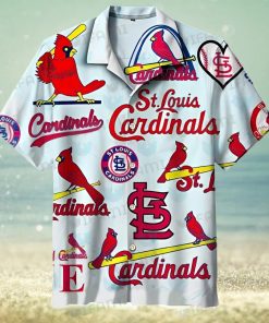 St Louis Cardinals Hawaiian Shirt Logo History St Louis Cardinals Gift