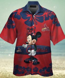 St Louis Cardinals Hawaiian Shirt Minnie Surfboard St Louis Cardinals Gift