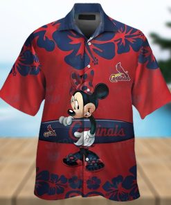 St Louis Cardinals Hawaiian Shirt Minnie Surfboard St Louis Cardinals Gift